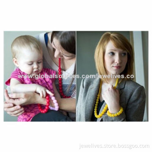 Silicone Necklace for Babies Teething